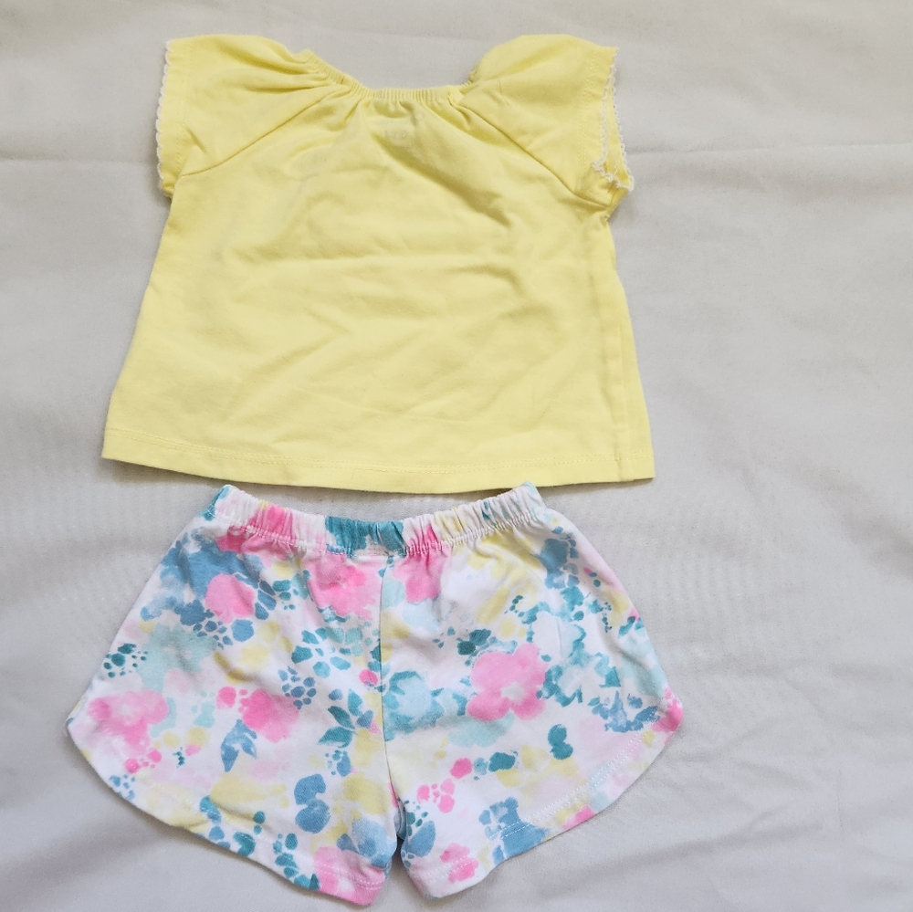 Newborn girls Top&Short 0-3 M Calvin Klein